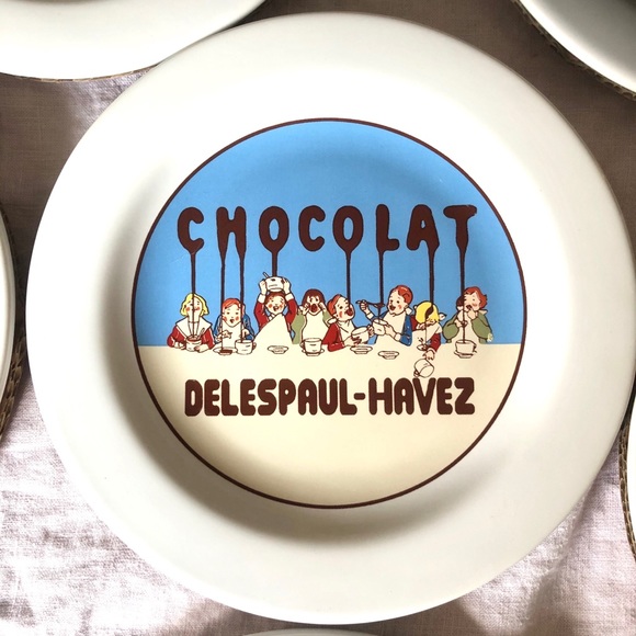 COPY - 6 Pottery Barn DeLesPaul-Havez Chocolat pl… - Picture 1 of 7